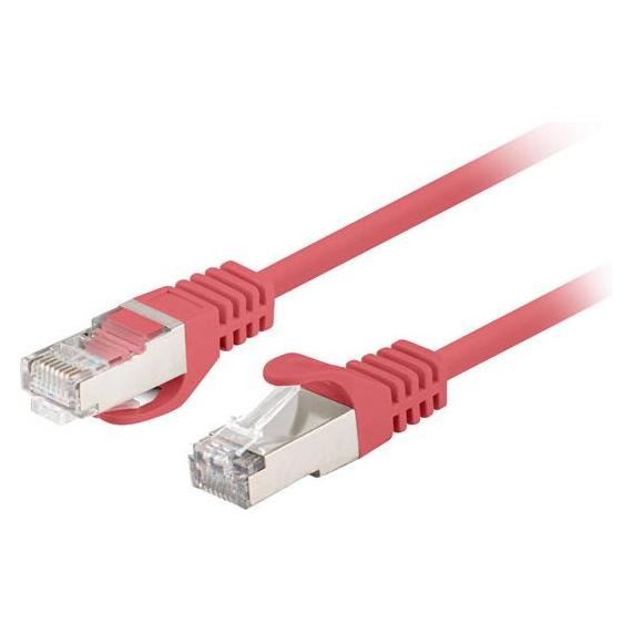 Lanberg Patchcord Kat.6 Ftp 0.25m Czerwony Fluke Passed (FTP, CAT6, 0.25 m) (PCF6-10CC-0025-R)