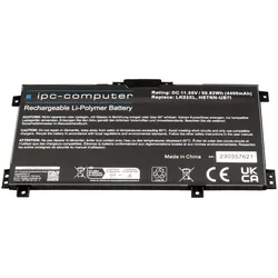 IPC 916814-855 (3 Zellen, 4400 mAh), Notebook Akku