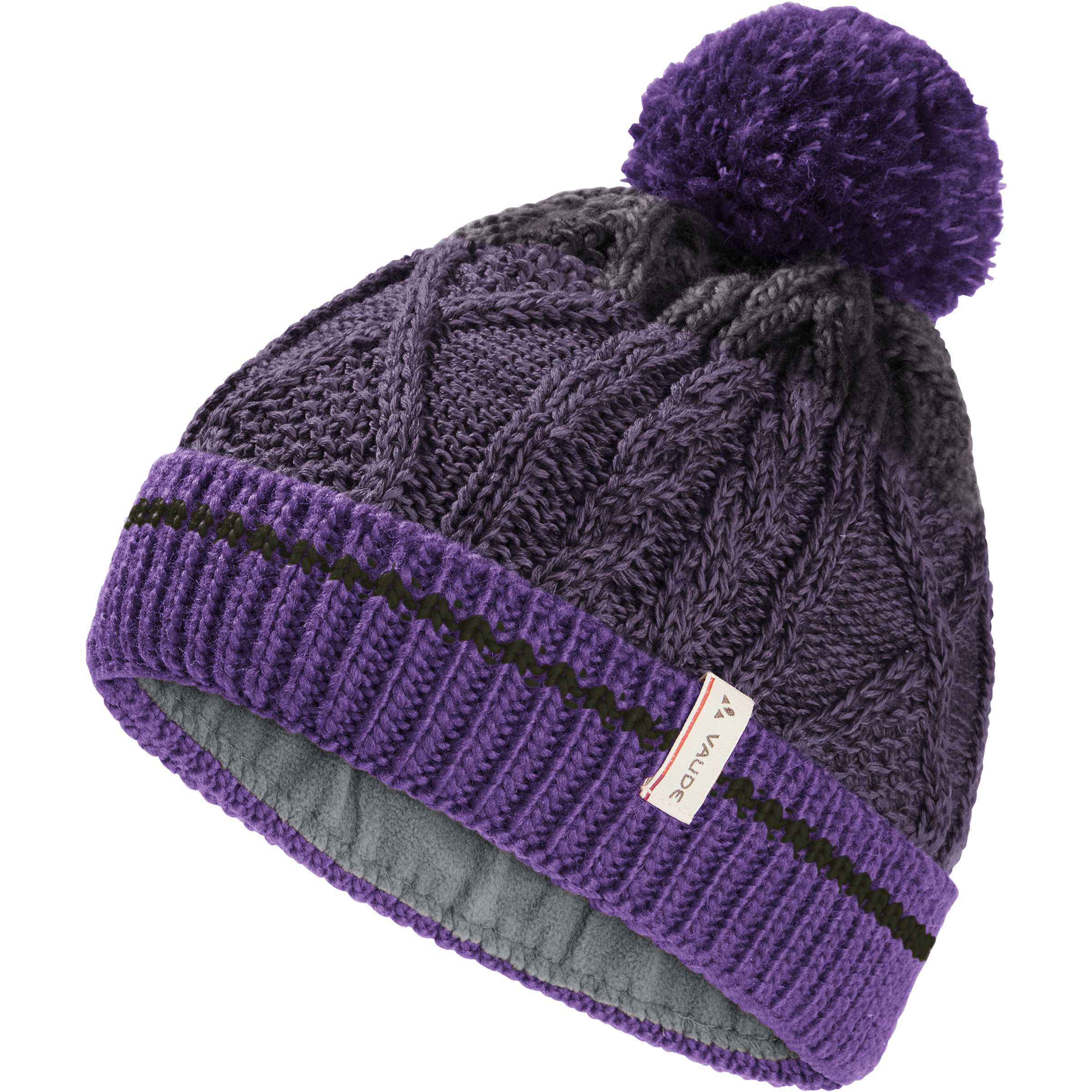 Vaude Cornua III Kinder Mützen & Beanies lila Größe S Lifestyle Hautfreundlich Merinowolle