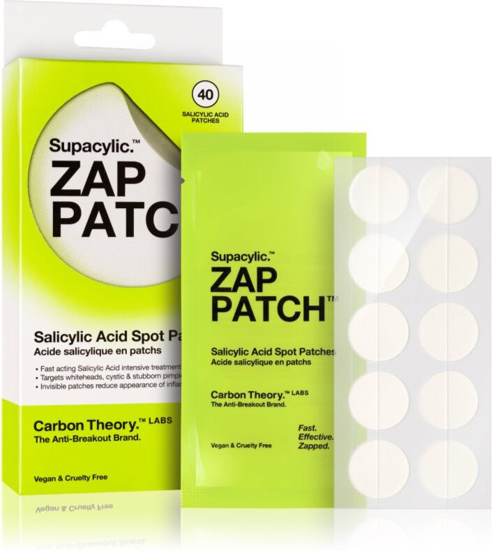 Rio Carbon Theory Zap Patch patchs à peaux à problèmes anti-acné 40 pcs