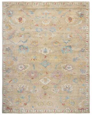 SAFAVIEH Hand-Knotted Oushak Hildegardt Wool Rug