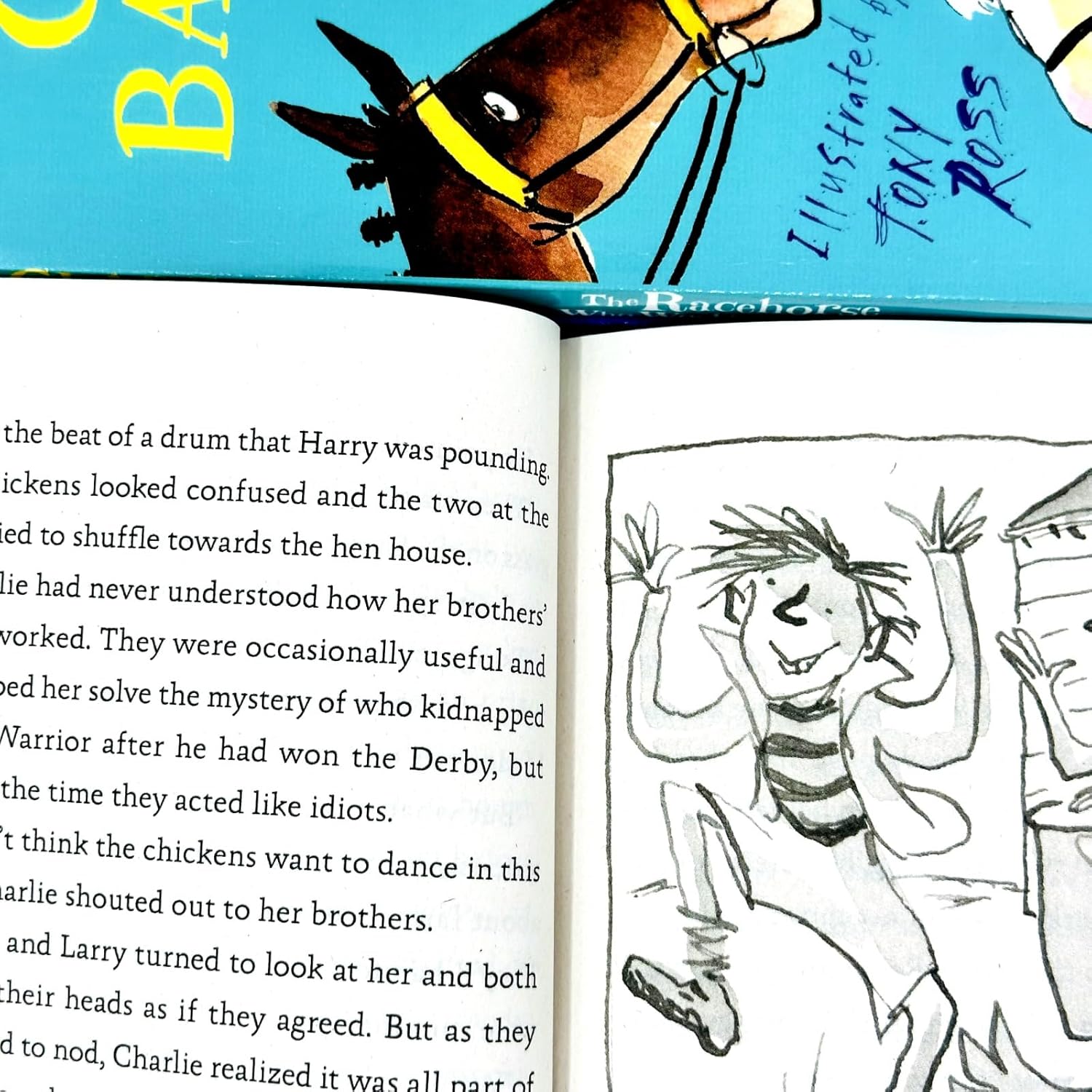 Puffin Charlie Bass The Racehorse Series 3 Book Collection Set by Clare Balding - Paperback - Ages 7-9 - Horse Adventure Stories for Kids