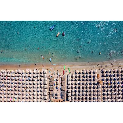Fototapete PAPERMOON "Strand", bunt, B:3m L:2,23m, Vlies, Tapeten