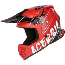 Acerbis Profile Junior, Motocrosshelm Kinder - Rot/Schwarz/Weiß - 50