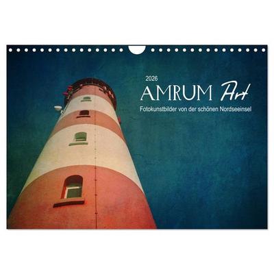 AMRUM Art (Wandkalender 2026 DIN A4 quer), CALVENDO Monatskalender