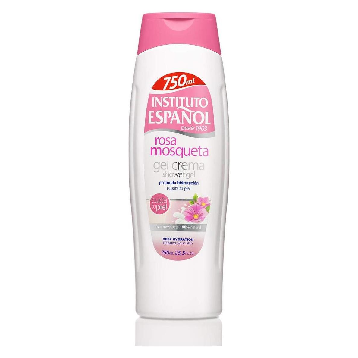 Instituto Español INSTITUTO ESPANOL Rosa Mosqueta kremowy żel pod prysznic Dzika Róża 750ml (750 ml) (8411047142165)