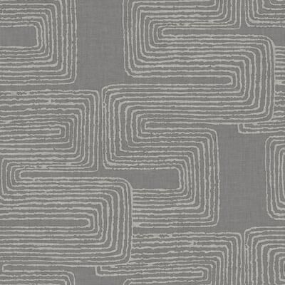 Roommates Nikki Chu Grey Zulu Signature Peel and Stick Wallpaper