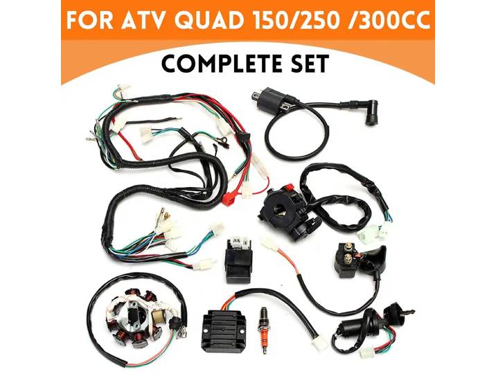 Dirt Bike ATV QUAD électrique rasoir CDI faisceau de câbles Stator assemblage outils de câblage ensemble pour 125cc 250cc 300cc