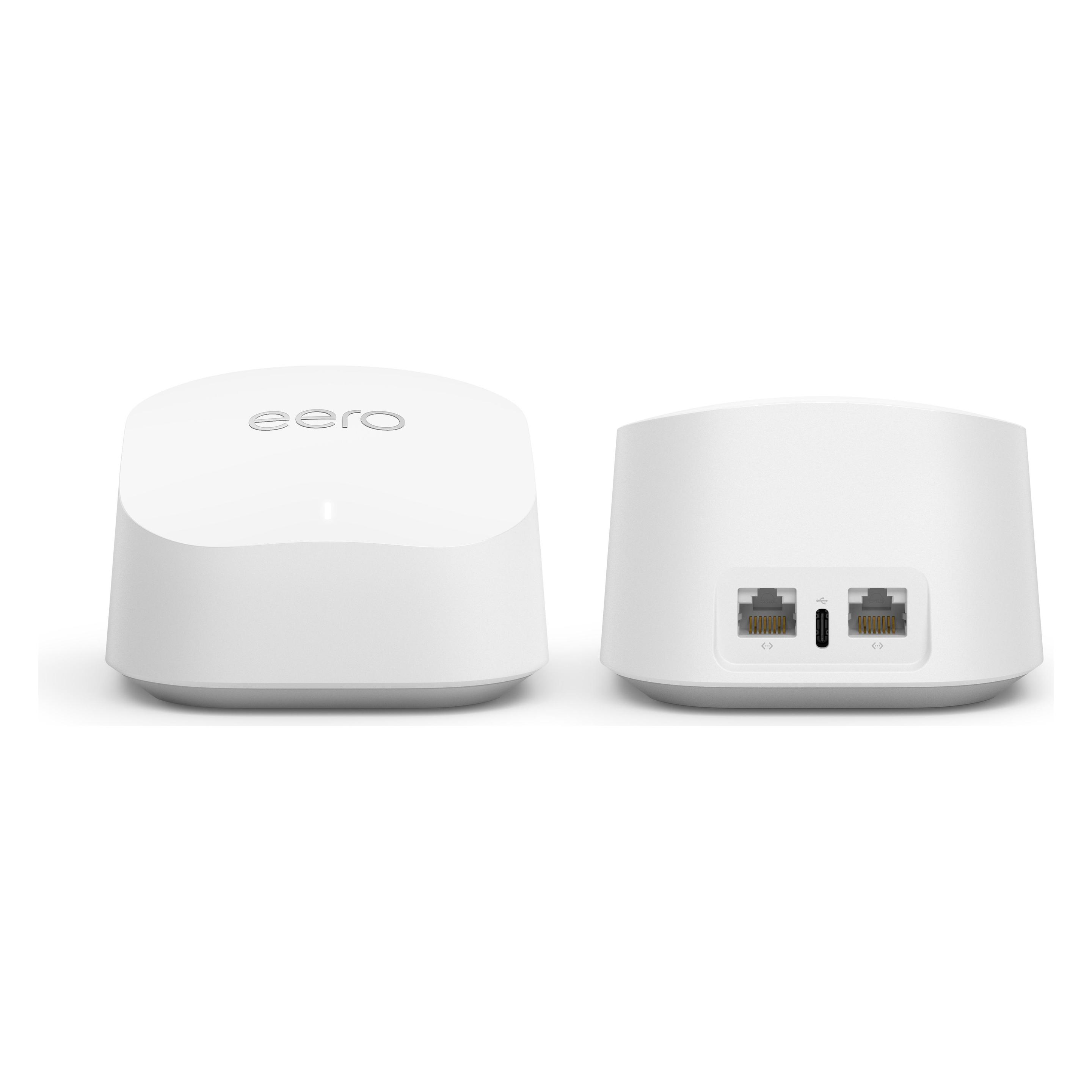 Eero 6+ AX3000 Wi-Fi 6 Mesh System, 3 Pack (R010313)