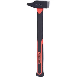 KS Tools, Hammer, Niethammer mit Griff aus drei Materialien, 2,5 kg (2580 g)