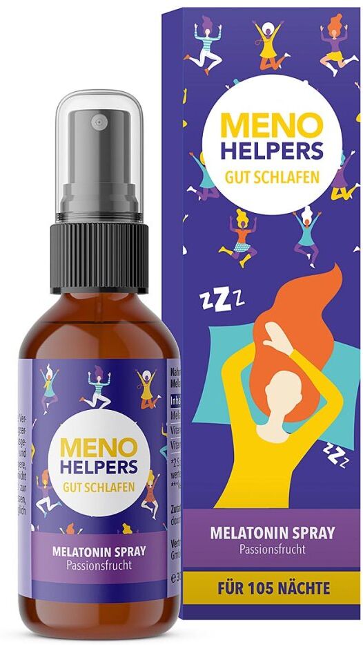Meno Helpers Gut Schlafen Melatoninspray