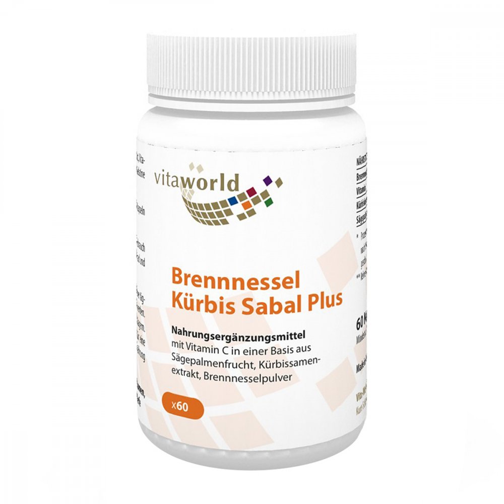 Vita World GmbH Brennessel Kürbis-sabal Plus Kapseln 10038630