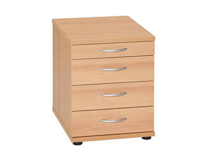 Möblepartner Bürocontainer Manni 142823, samerbergbuche Dekor, 41,6 x 50,0 x 53,4 cm
