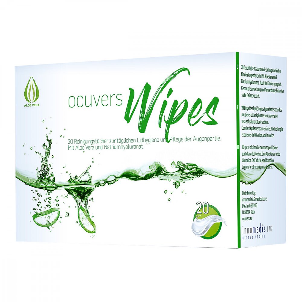 INNOMEDIS AG Ocuvers wipes Lidrandpflege 13836289