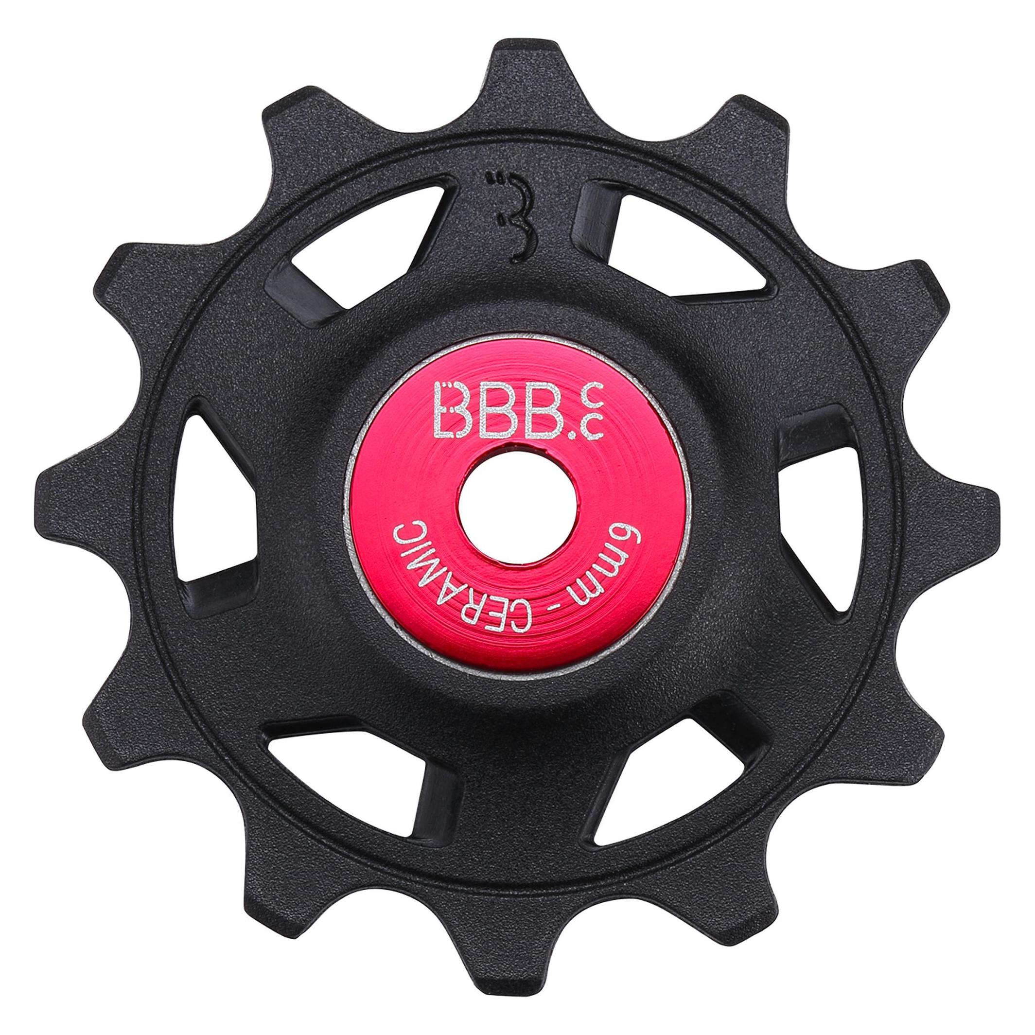 BBB RollerBoys Ceramic BDP-17 Schalträdchen für SRAM 12-fach (BDP-17-NOIR)