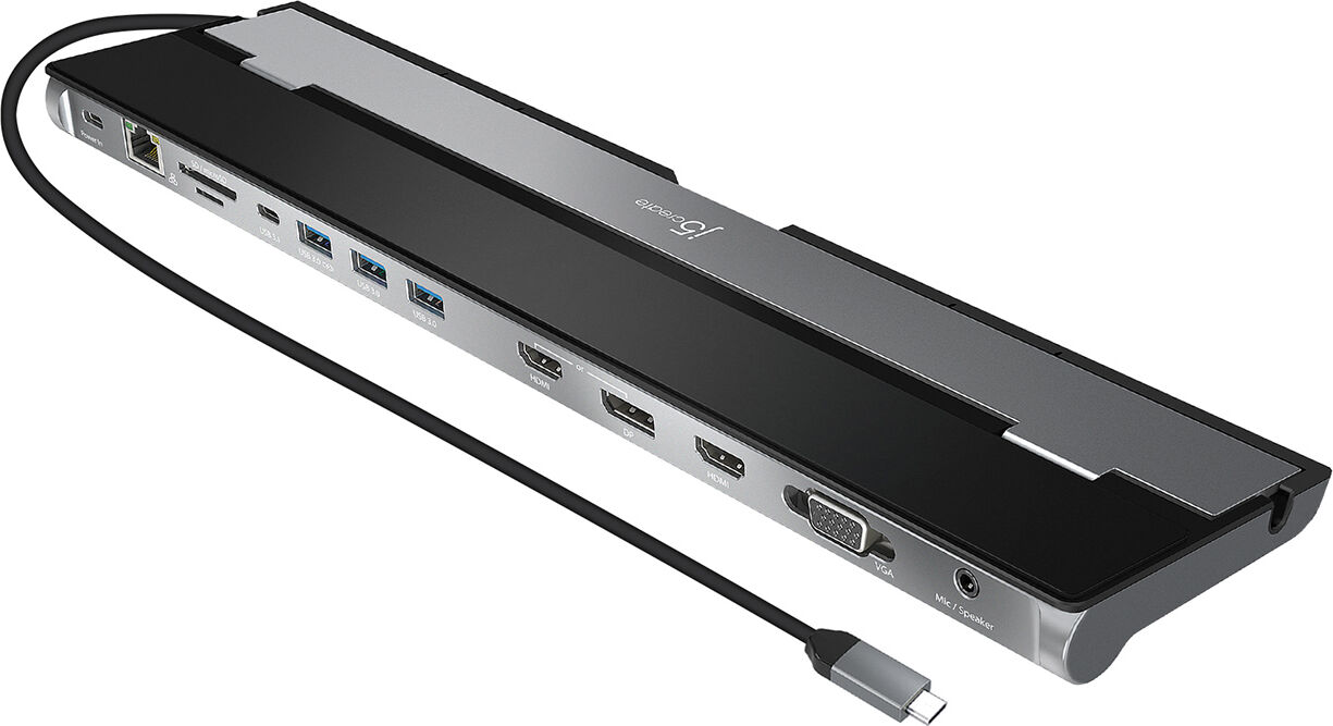 J5create Usb-C Triple Display Dockningsstation