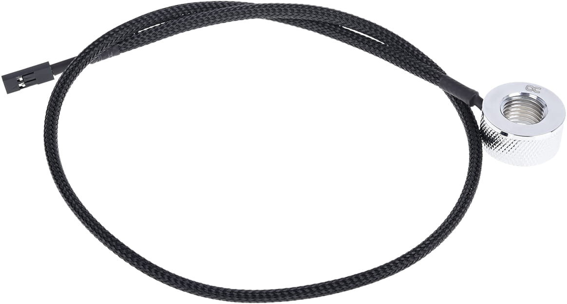 Alphacool Eiszapfen Temperatursensor G1/4 IG/IG &amp; mit AG Adapter...