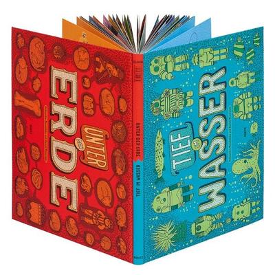 Unter der Erde · Tief im Wasser, Gebundene Ausgabe von Aleksandra Mizielinska,Daniel Mizielinski, Moritz, 978-3-89565-330-8