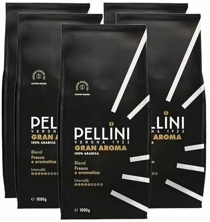 Pellini - Gran Aroma Nr. 3 Kaffeebohnen - 5 Kg - MaxiCoffee