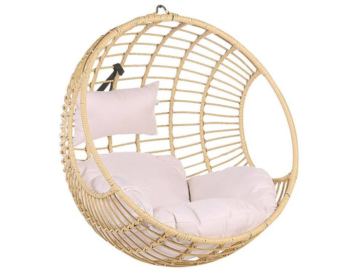 HÄNGESESSEL PE Rattan natürlich 99 cm Aspio