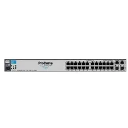 HP ProCurve Switch 2610-24 (24 Ports), Netzwerk Switch, Silber