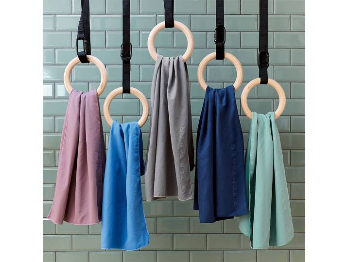 Serviette de sport 70 x 140cm Cuivre/Mauve