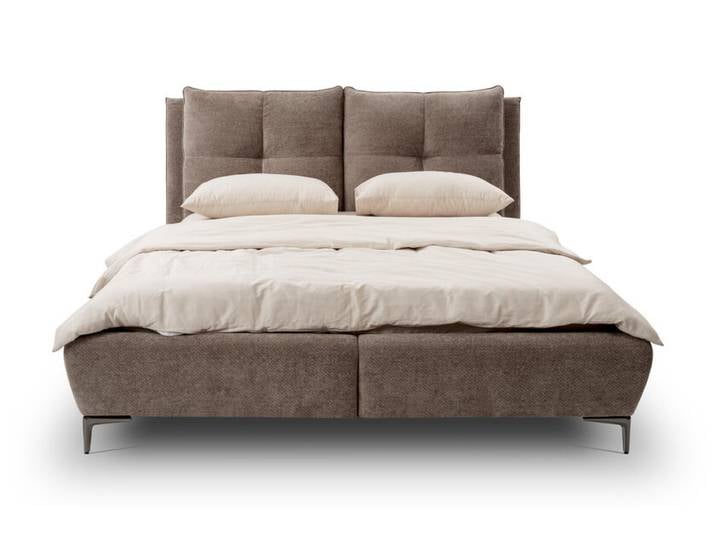 Polsterbett AURA MAX Metall 234 x 210 x 51 cm Liegefläche 180...