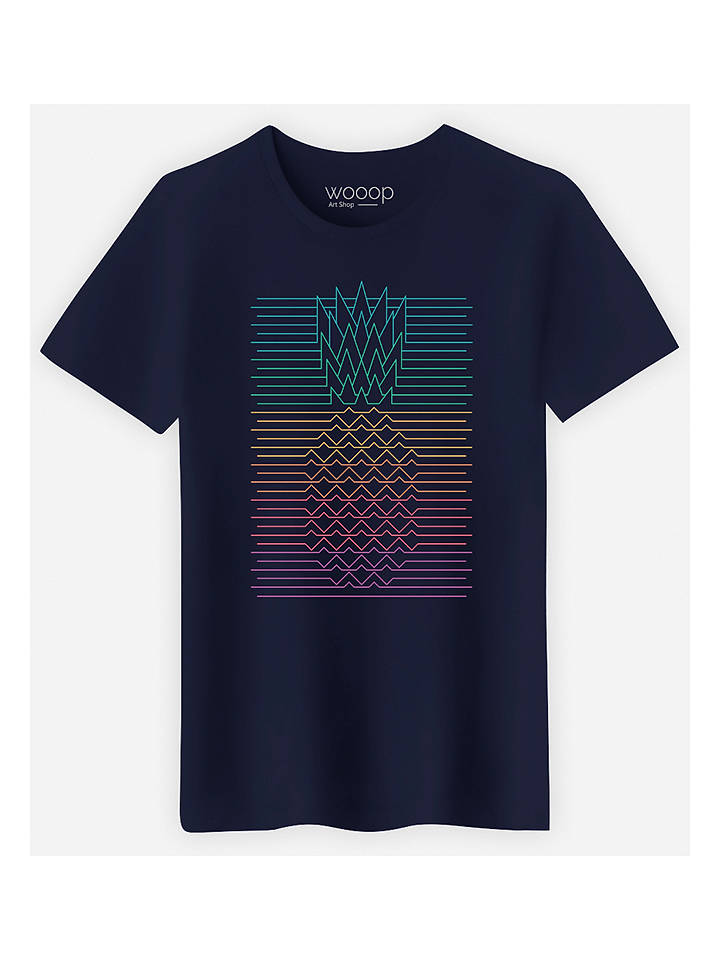 WOOOP Shirt "Hala Kahiki" in Dunkelblau - L
