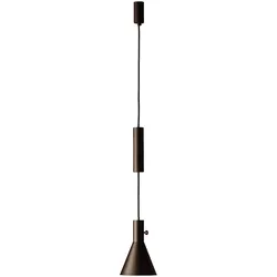 Tecnolumen Eleu LED Pendelleuchte, schwarz matt lackiert
