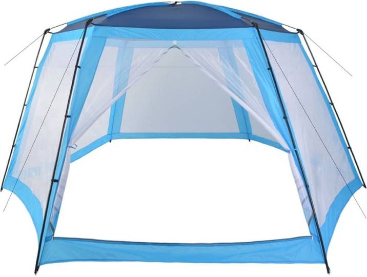 vidaXL Pool-Zelt 660x580x250 cm Blau