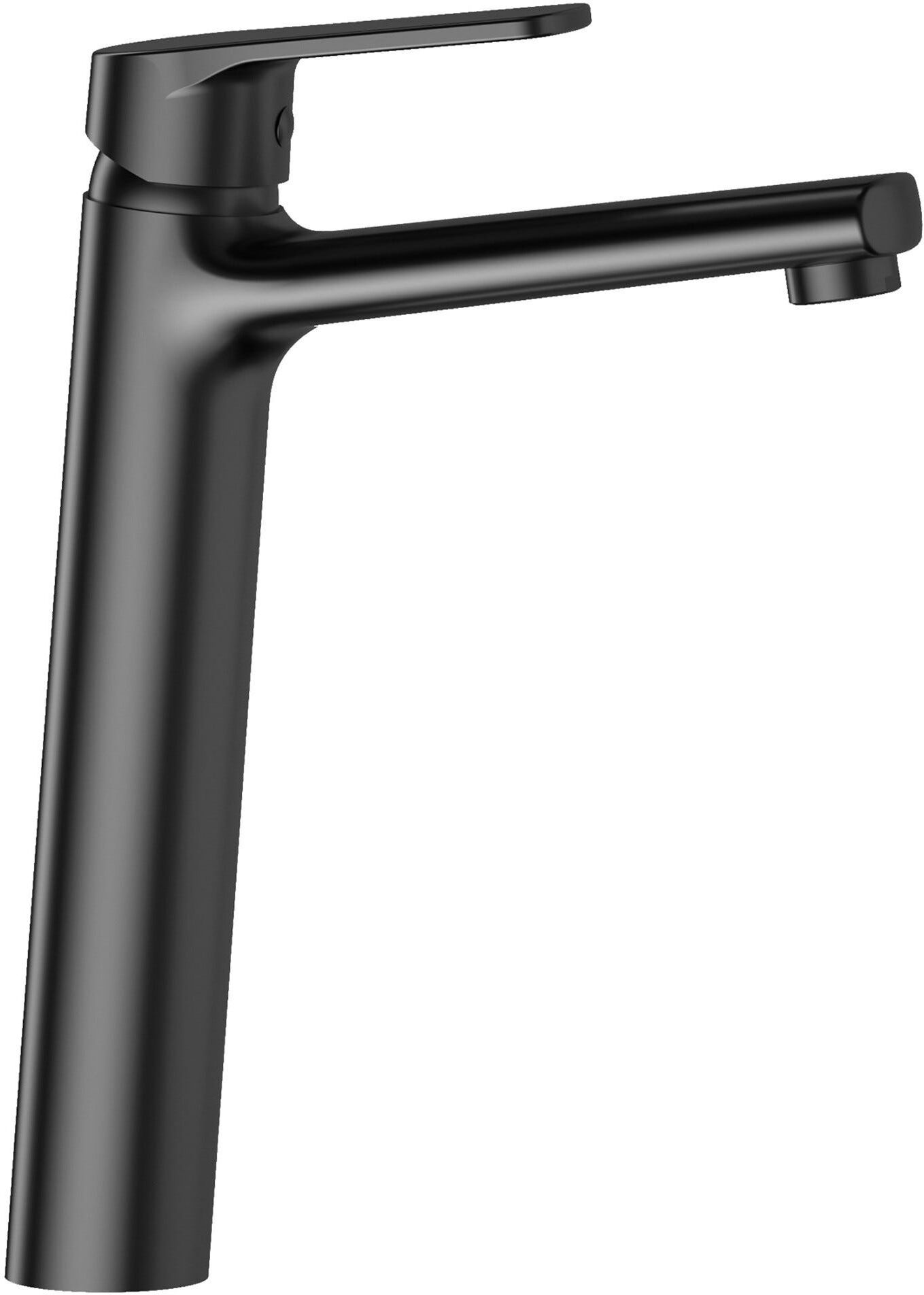 Essebagno MISCELATORE LAVABO ALTO  FULL GUN METAL CARTUCCIA Ø 35 mm
