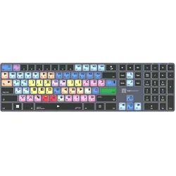 Logickeyboard Avid Media Composer Titan DE (PC) (DE), Tastatur, Beige, Schwarz