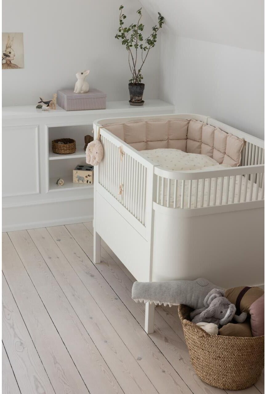 Bettnestchen "sebra Kapok 180 cm", Baby, beige (rosa), Obermaterial: 100% Baumwolle, Bettnestchen Bettnestchen rosa Einheitsgröße