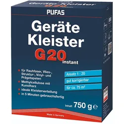 PUFAS Gerätekleister G 20 instant 750 g