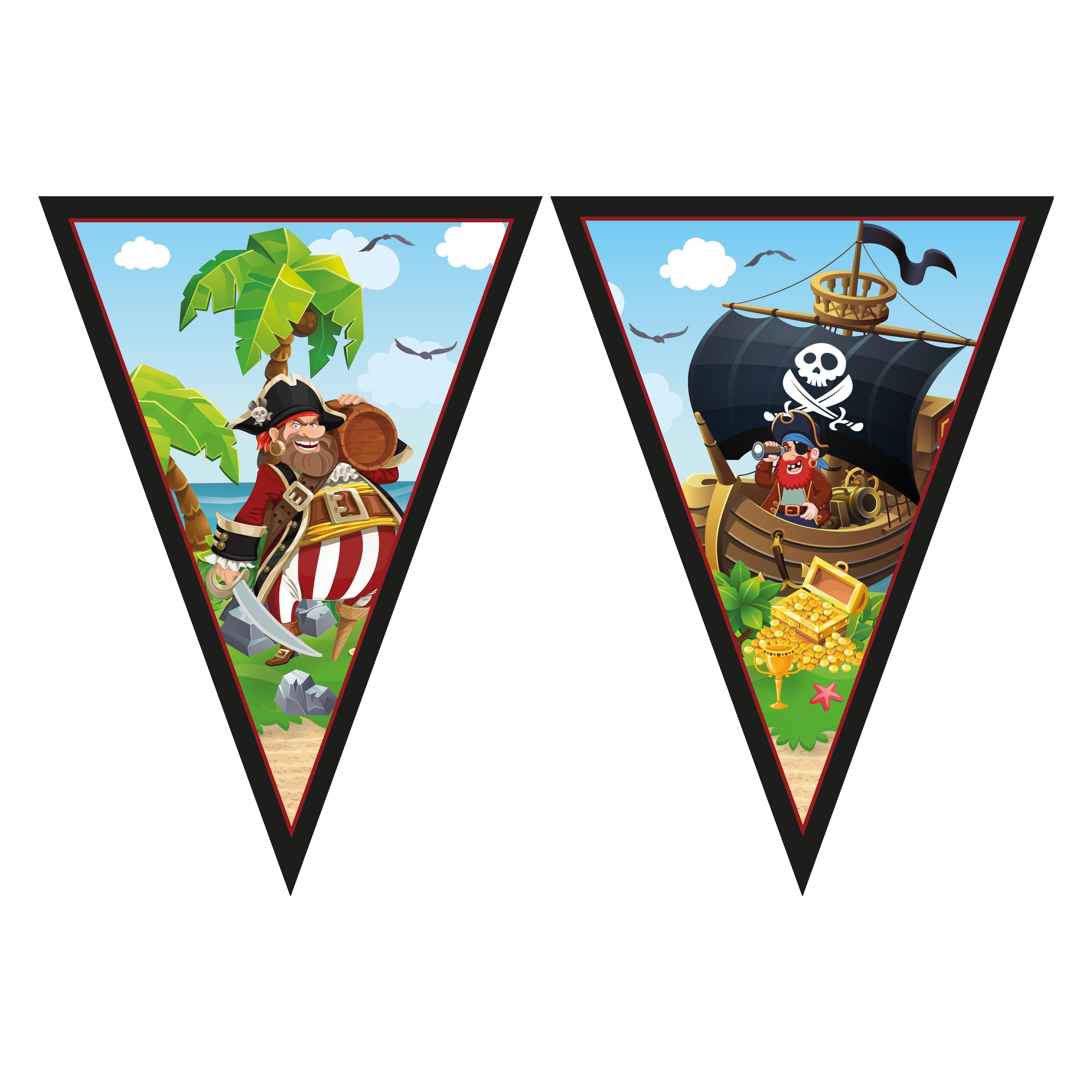 Magni Flaggenbanner Piraten 9er FSC-Mix (9 Stk.) (32834445)