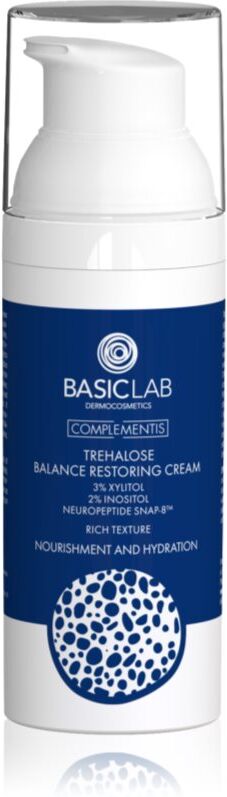 BasicLab Dermocosmetics Complementis ausgleichende Feuchtigkeitscreme nährende Textur 50 ml