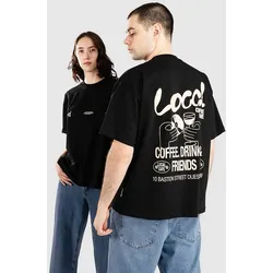 Another Cotton Lab Local Rave T-Shirt black Gr. M