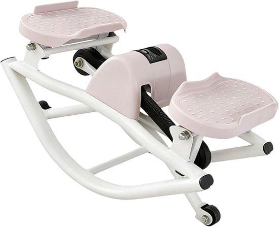 Famanu Trainingsstepper - Kompakte Fitnesslösung für Zuhause - Rosa