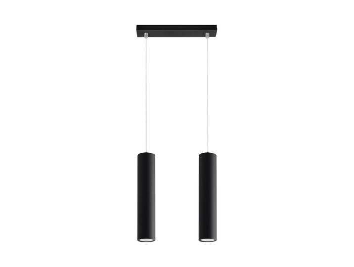 Design Pendellampe „Lagos“ 2-flammig Schwarz Sollux Lighting