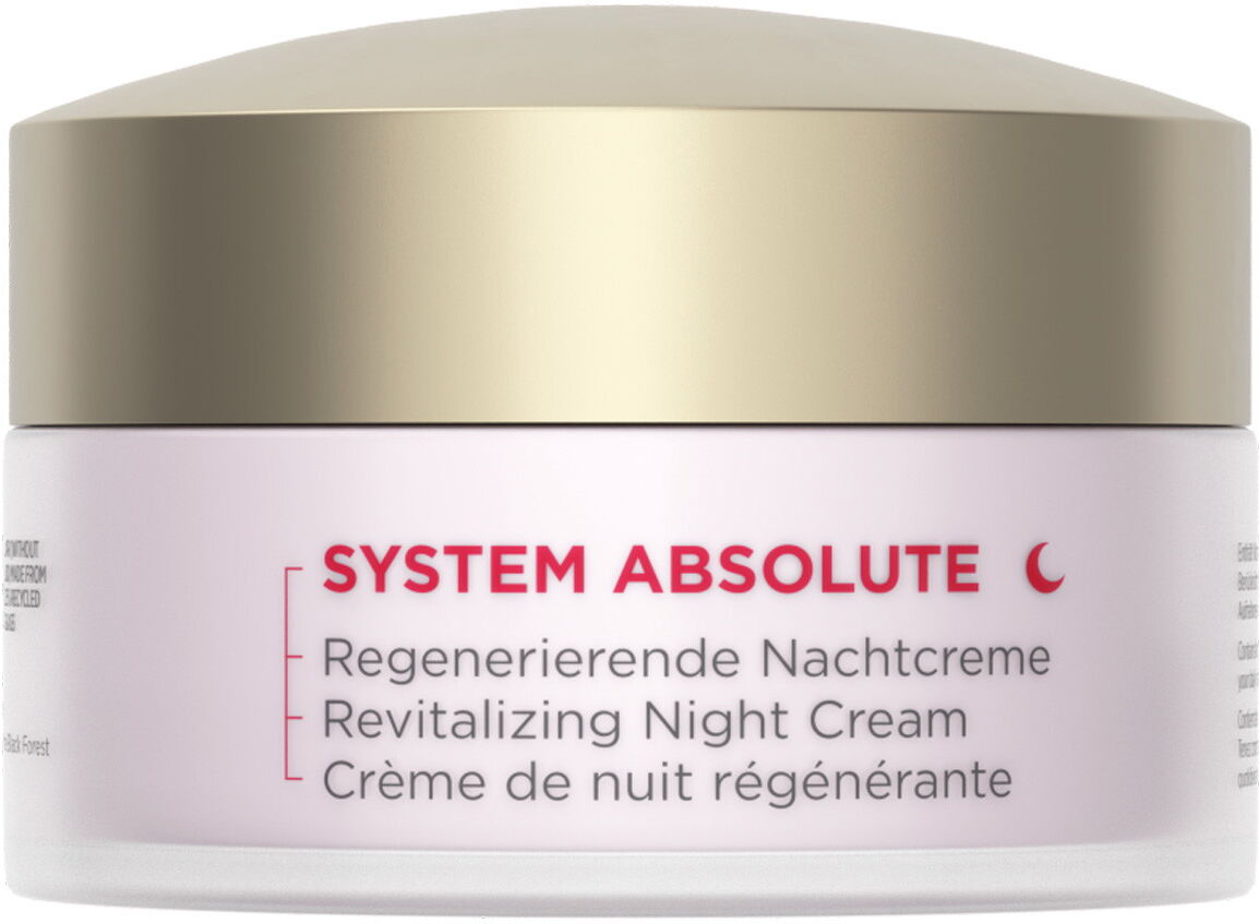 ANNEMARIE BÖRLIND SYSTEM ABSOLUTE SYSTEM ANTI-AGING Crema notte rigenerante