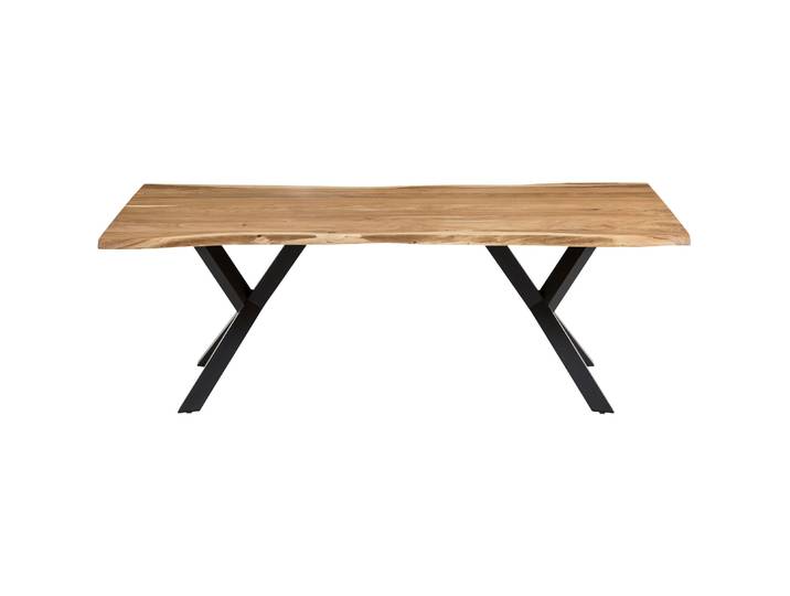 Esstisch Zihon Akazie Natur Massivholz B 200 T 100 cm - Esstisch