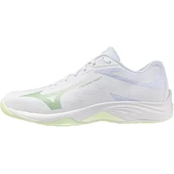 Mizuno Lightning Select Volleyballschuhe Damen 85 - white/aqua gray/ambrosia 38.5