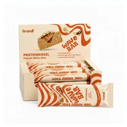 Wavebar Peanut White Choc | Der Proteinriegel, der einfach alles kann 12 St