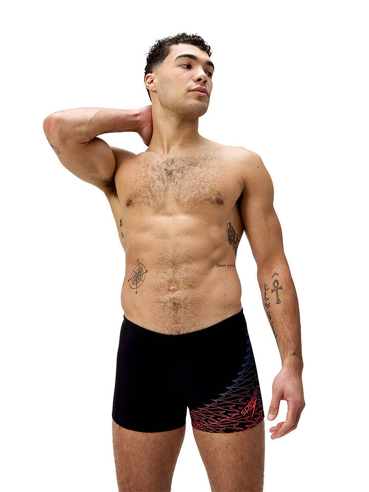 Speedo Badehose "Medley Logo" in Schwarz - 8
