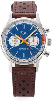Uplifted Goods Mechanical Pilot Chronograph Watch e swan Neck Movement