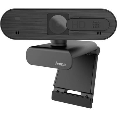 Hama C-600 Pro Full HD-Webcam 1920 x 1080 Pixel Klemm-Halterung