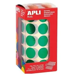 Apli, Gummiband, Kinder 12050 Gummiband Rund Metallisch Grün 20mm (1 Stk.)