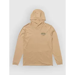 Salty Crew Jimmy Hooded Sunshirt Longsleeve Lycra khaki Gr. XL