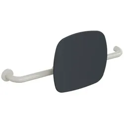 Hewi 801 Rückenstütze 801.51.9262L97 Wandabstand 150mm, Ausführung links, Lehne anthrazitgrau, lichtgrau