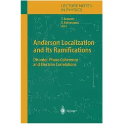 Anderson Localization and Its Ramifications, Fachbücher
